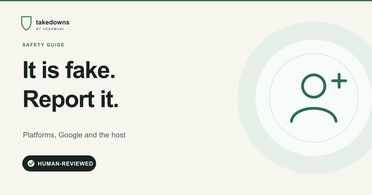 How to Report and Remove Deepfake Porn of You