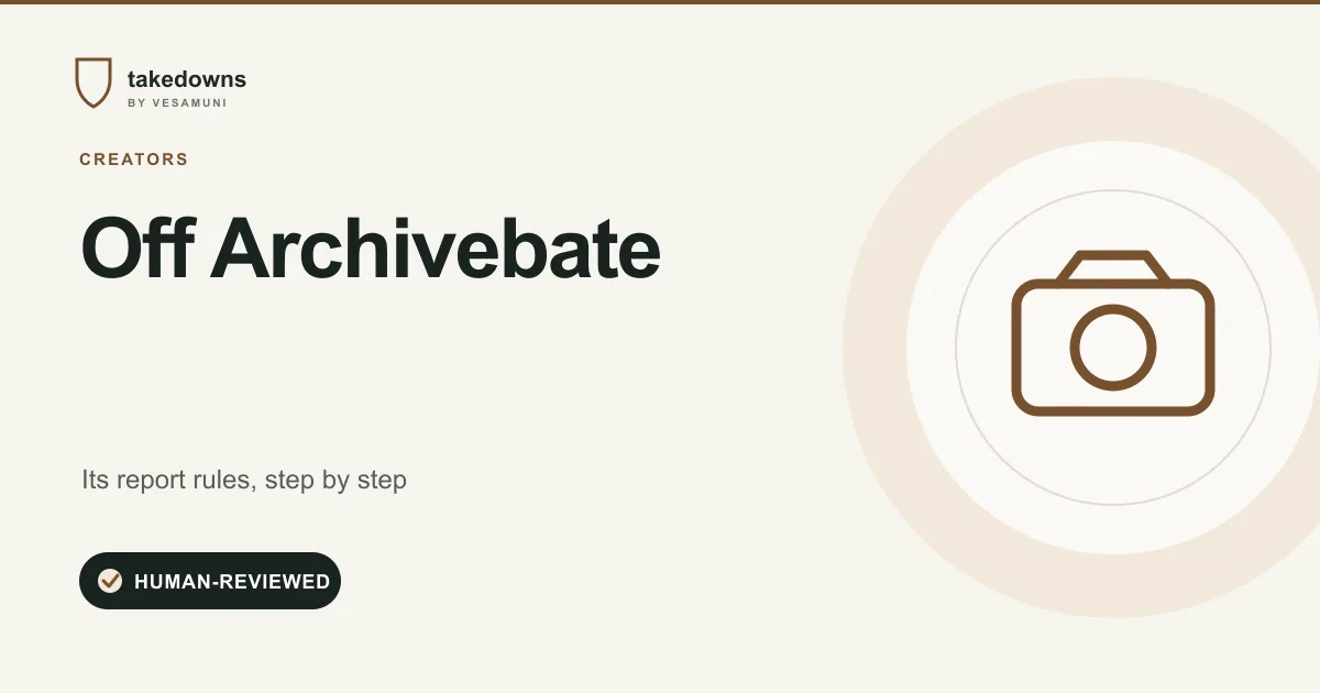 How to Remove Your Recorded Shows From Archivebate