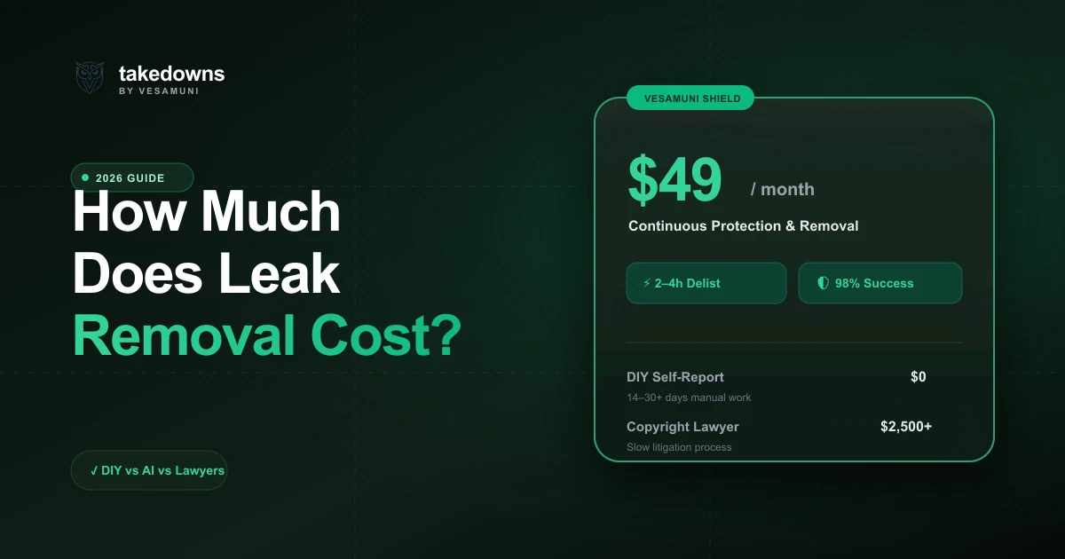 How Much Does Leak Removal Cost? (2026 Guide)