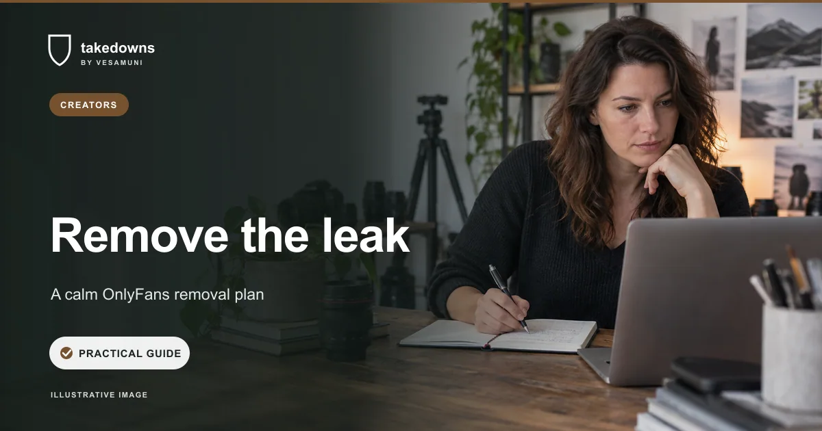 How to Remove Leaked OnlyFans Content: A Step-by-Step Guide