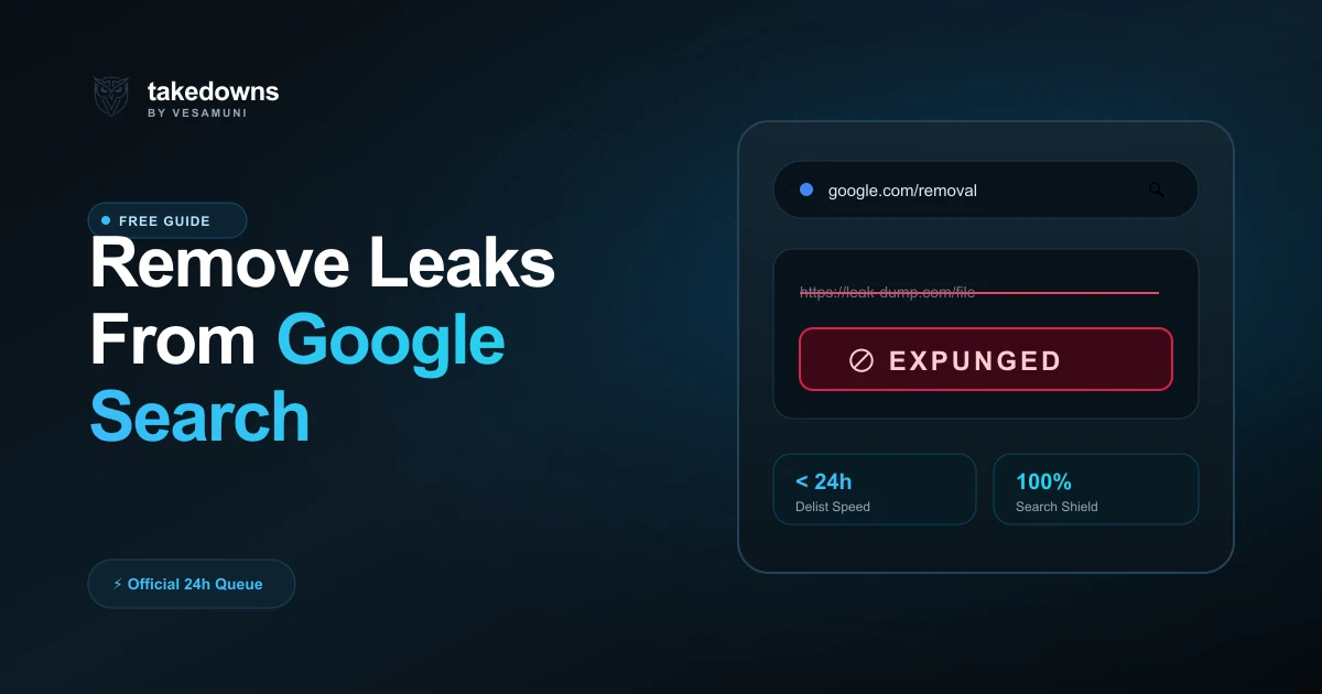 How to Remove Leaked Photos From the Internet
