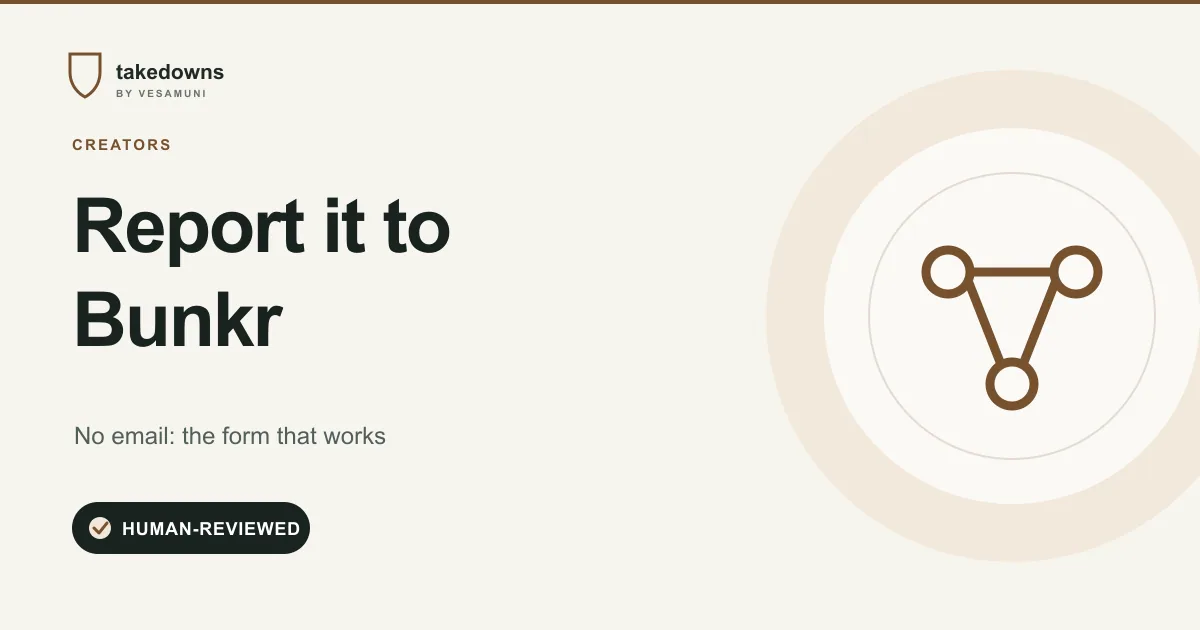 How to Remove Leaked Content From Bunkr